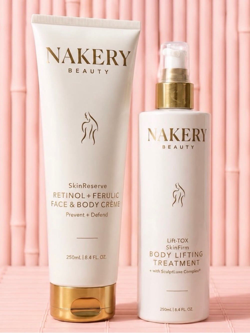 SkinReserve Retinol + Ferulic Face & Body Crème (2 piece bundle)